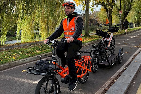 CARLA bike carrier, Bleeper Dublin