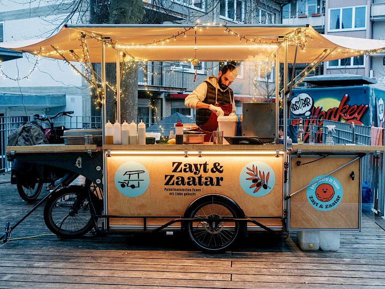 Streetfood Fahrradanhänger CARLA